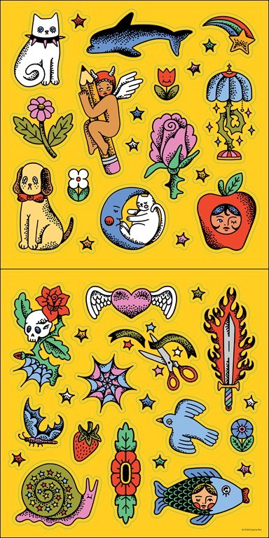 Ren-O-Graphics 2027 Wall Calendar with Stickers by Sophia Ren