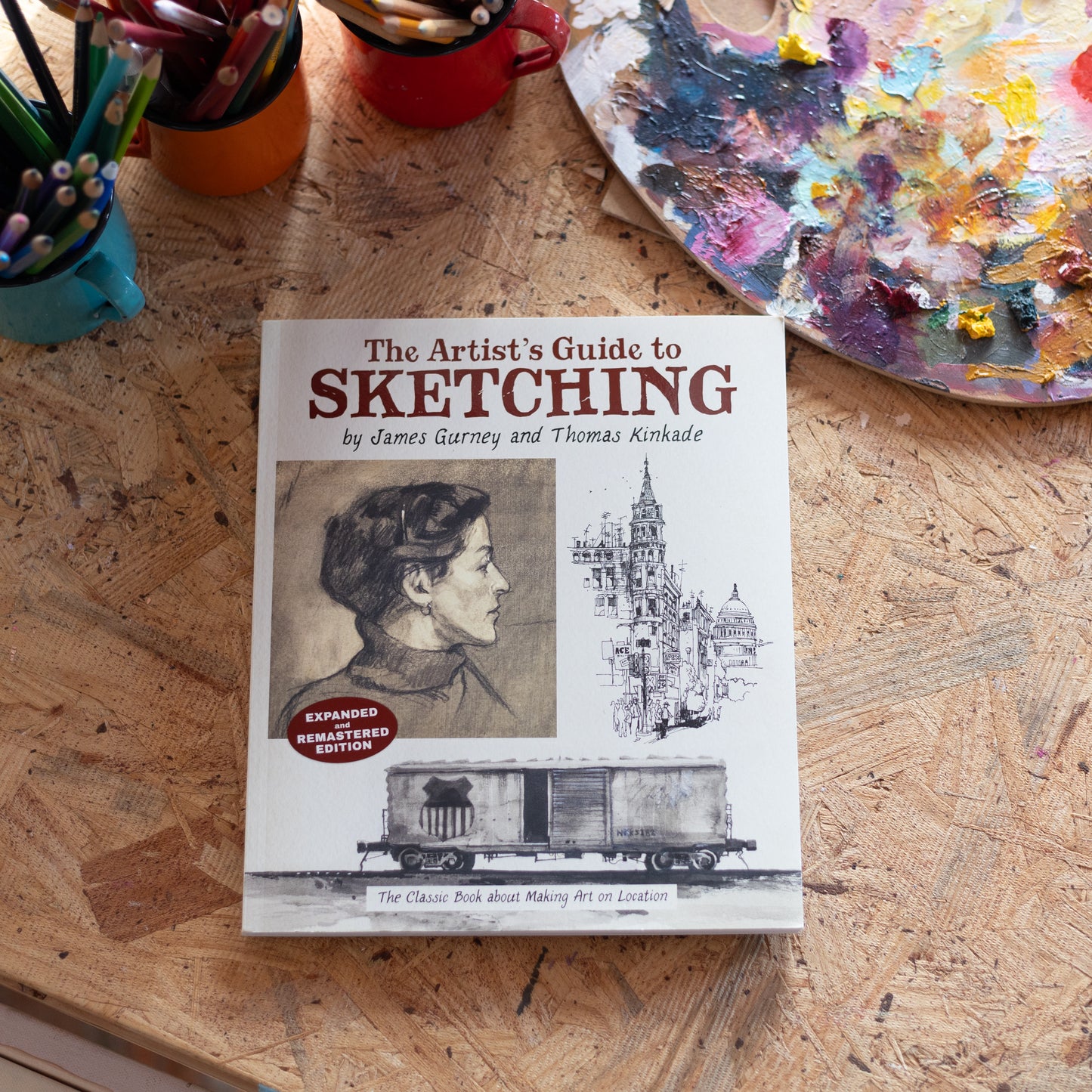 The Artist Guide's to Sketching by James Gurney, Thomas Kinkade