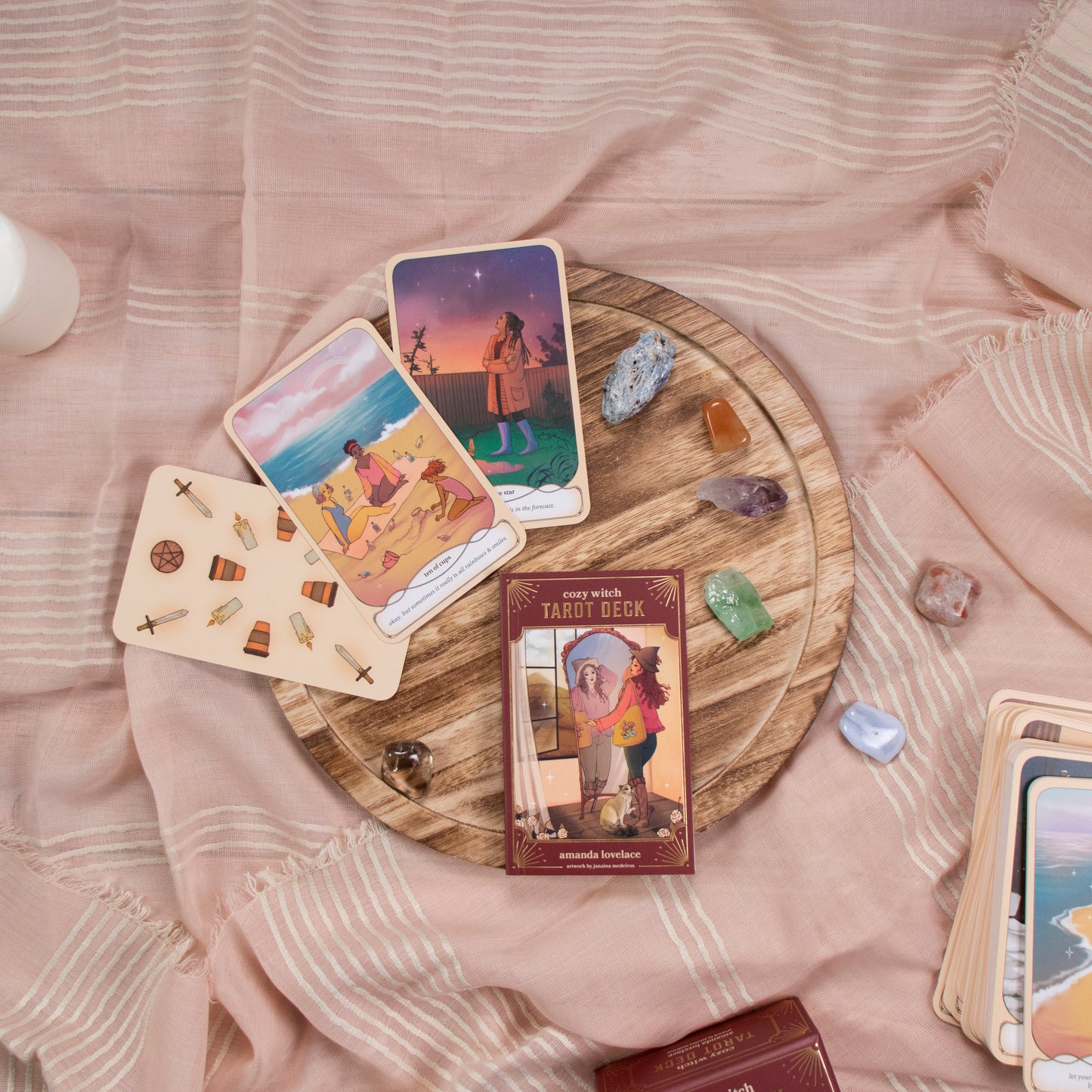 The Cozy Witch Tarot Deck and Guidebook by Amanda Lovelace
