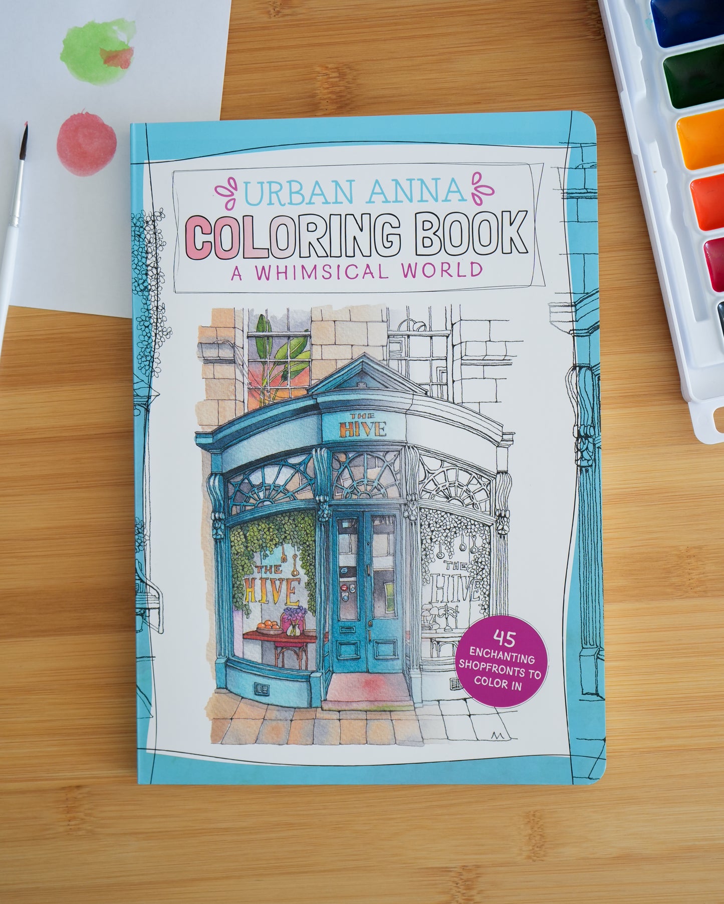 Urban Anna Coloring Book: A Whimsical World by Astrid Wielinga