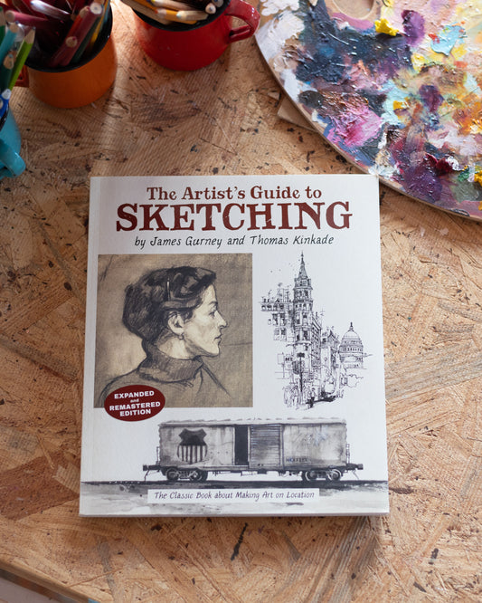 The Artist Guide's to Sketching by James Gurney, Thomas Kinkade