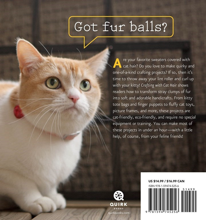Crafting with Cat Hair by Kaori Tsutaya, Amy Hirschman