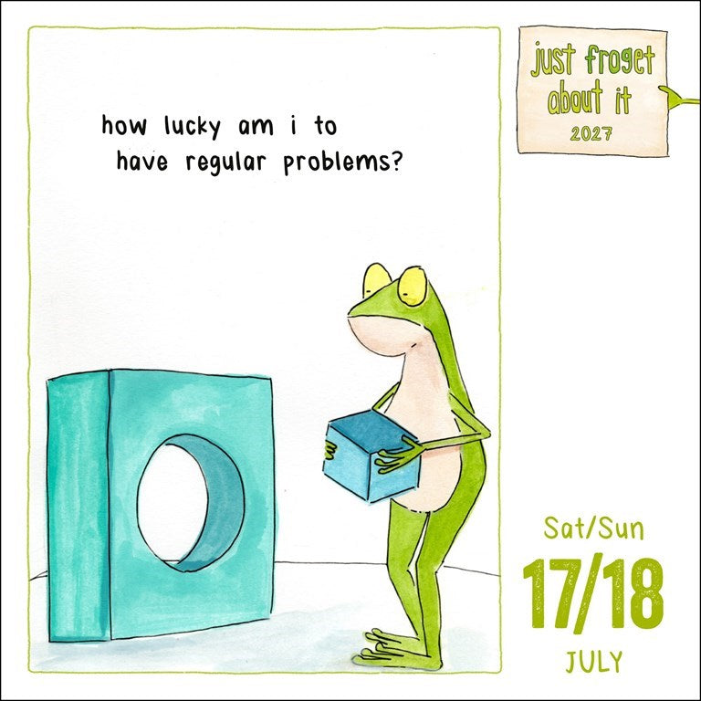 Just Froget About It 2027 Day-to-Day Calendar by Sarah Nilson