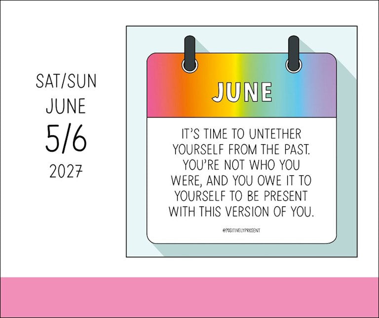 Positively Present 2027 Day-to-Day Calendar by Dani DiPirro