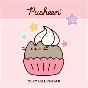 Pusheen 2027 Wall Calendar with Stickers by Pusheen