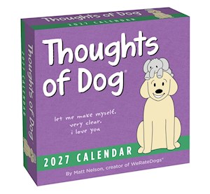 Thoughts of Dog 2027 Day-to-Day Calendar by Matt Nelson