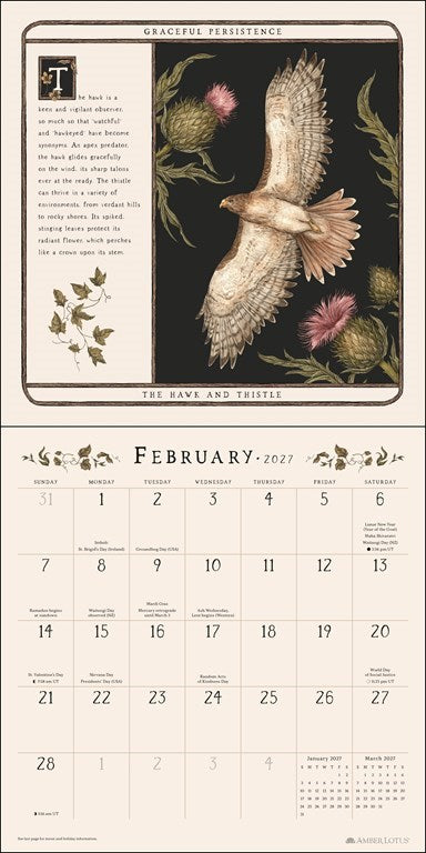 Woodland Wardens 2027 Wall Calendar by Jessica Roux