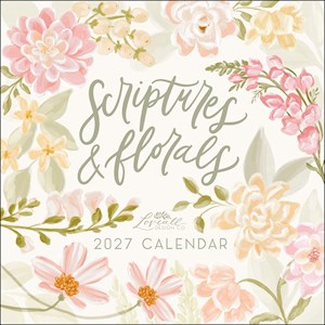 Scriptures and Florals 2027 Wall Calendar by Allison Loveall