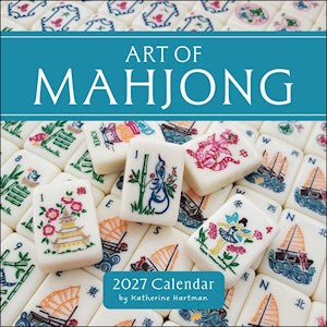 The Art of Mahjong 2027 Wall Calendar by Katherine Hartman