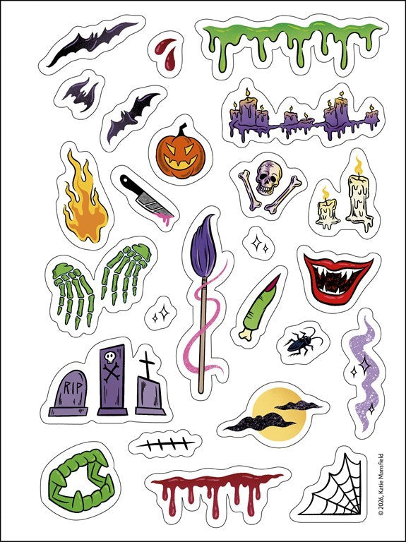 Tragic Girls 2027 Monthly/Weekly Planner Calendar by Katie Mansfield