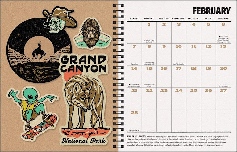 Sam Larson 12-Month 2027 Monthly/Weekly Planner Calendar by Sam Larson