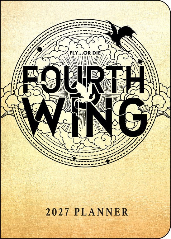 Fourth Wing 2027 Monthly/Weekly 12-Month Planner Calendar by Entangled