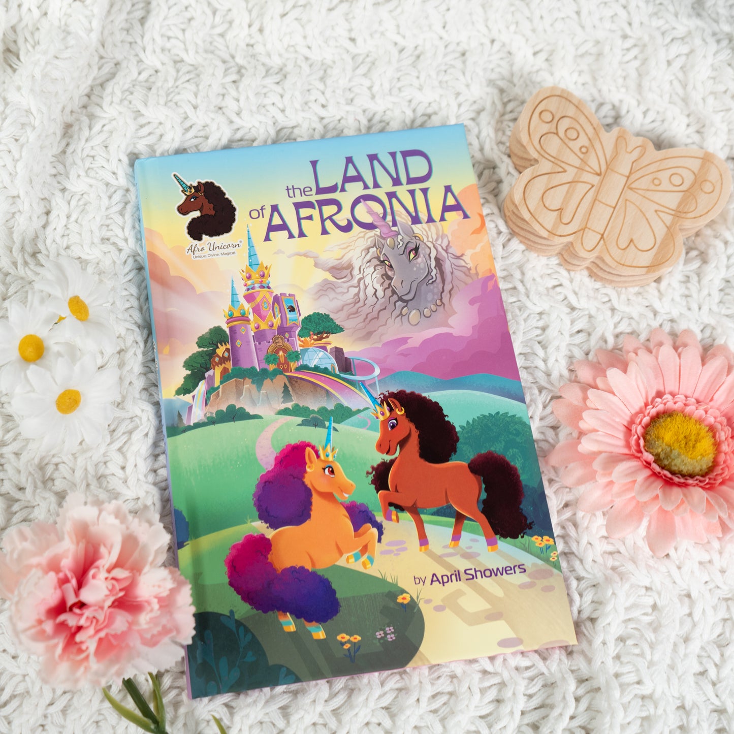 Afro Unicorn: The Land of Afronia, Vol. 1 by April Showers
