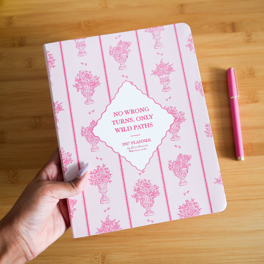 The Beau Studio 2027 Monthly/Weekly Planner Calendar by Eliza Baucom