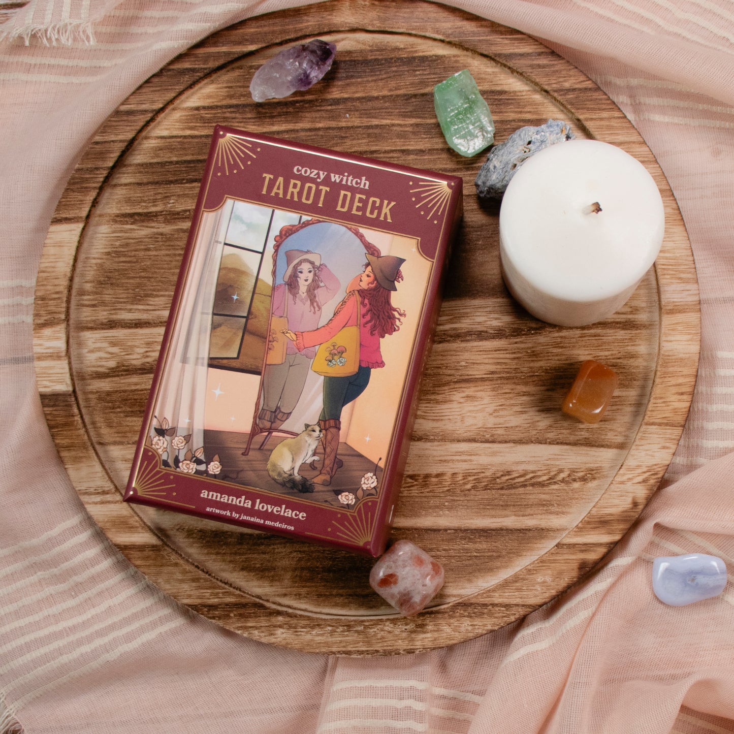 The Cozy Witch Tarot Deck and Guidebook by Amanda Lovelace