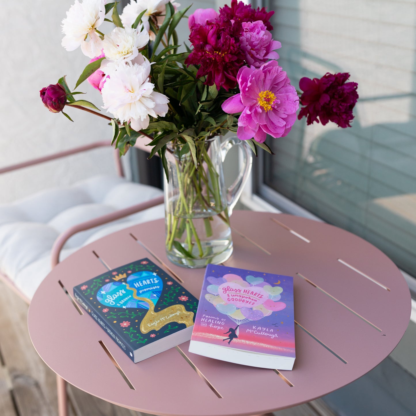 Glass Hearts & Unspoken Goodbyes by By Kayla McCullough
