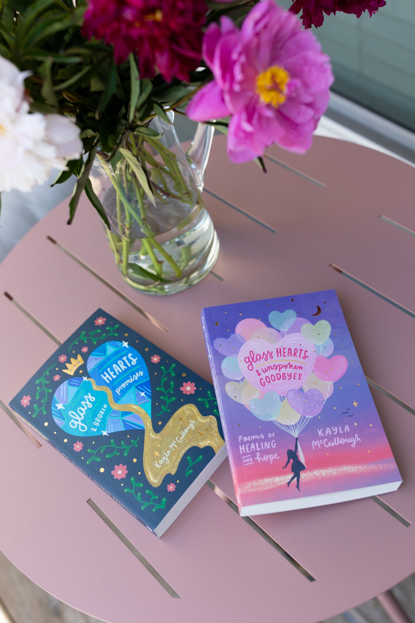 Glass Hearts & Unspoken Goodbyes by By Kayla McCullough
