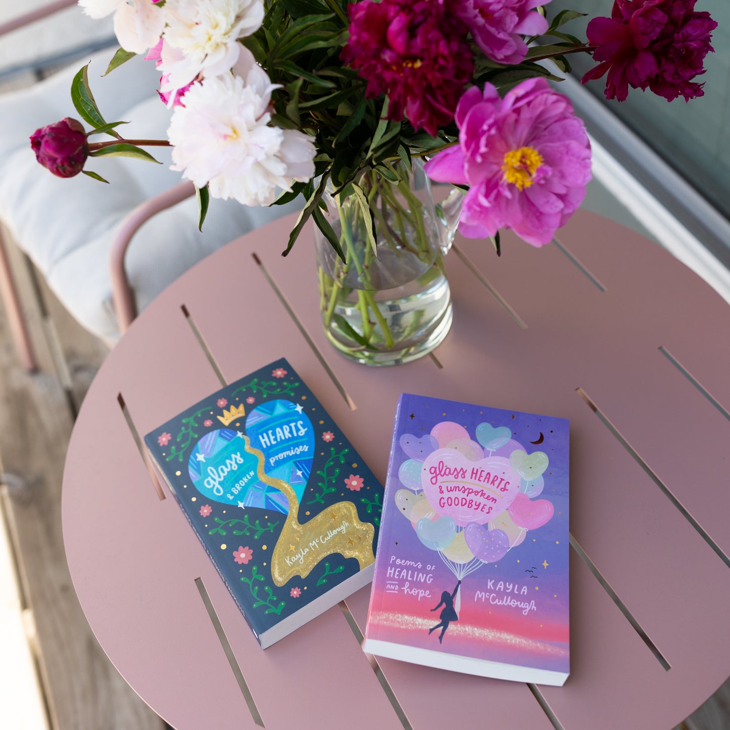 Glass Hearts & Unspoken Goodbyes by By Kayla McCullough