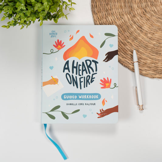 A Heart on Fire Guided Workbook by Danielle Coke Balfour