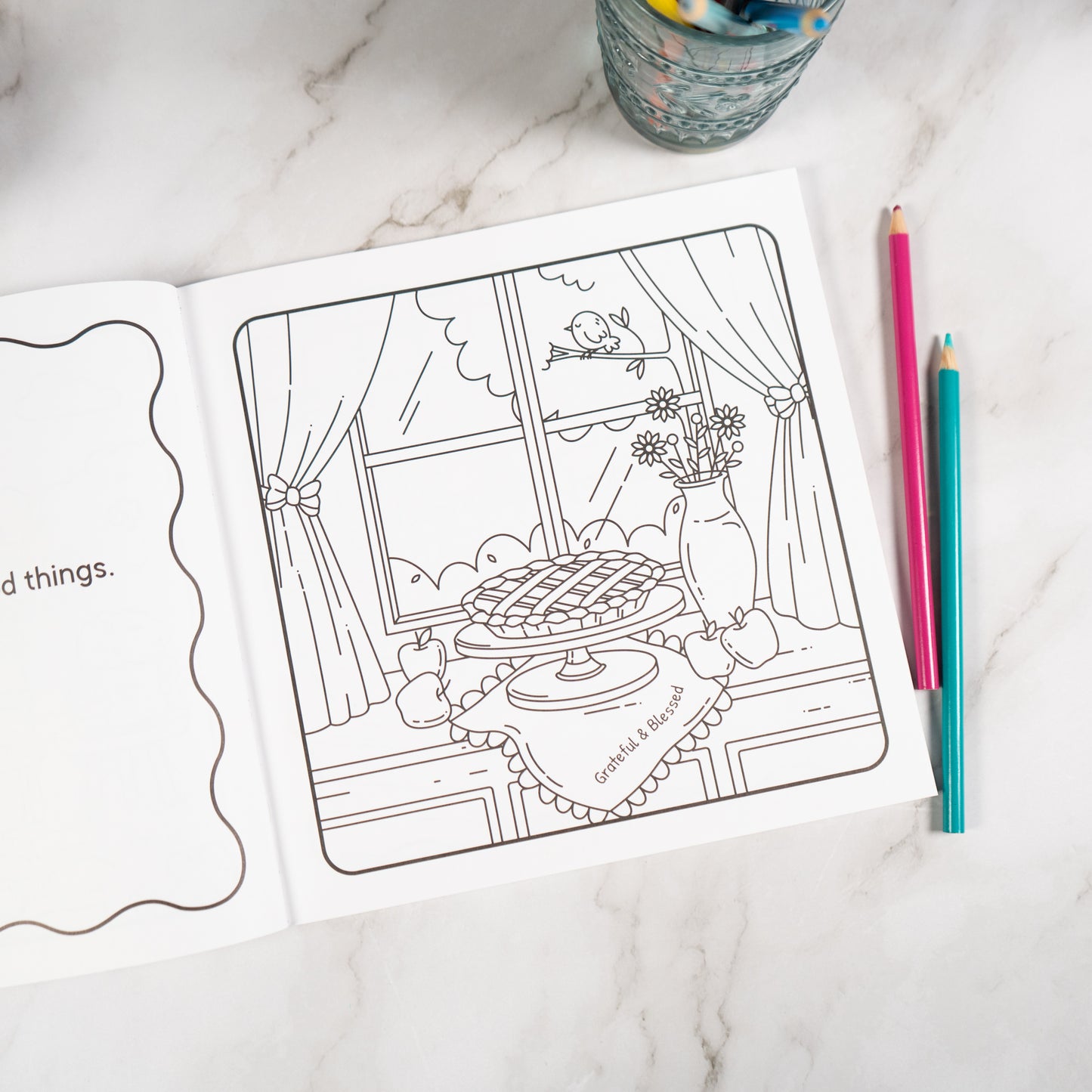 Simple Gifts Christian Coloring: Sweet Life by Adley Byrd, Amen Editions