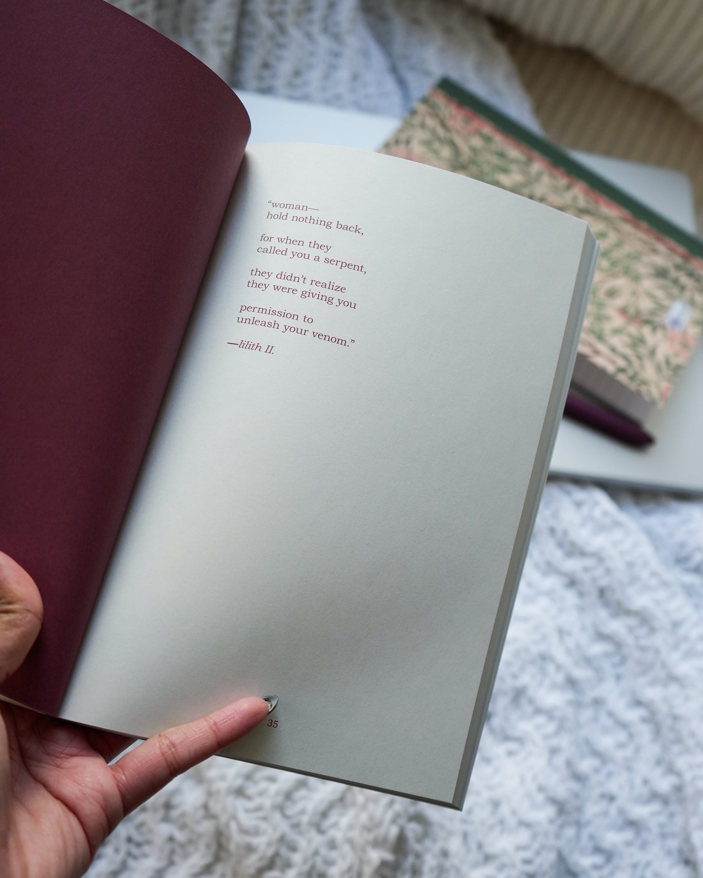the witch doesn't drown in this one by amanda lovelace