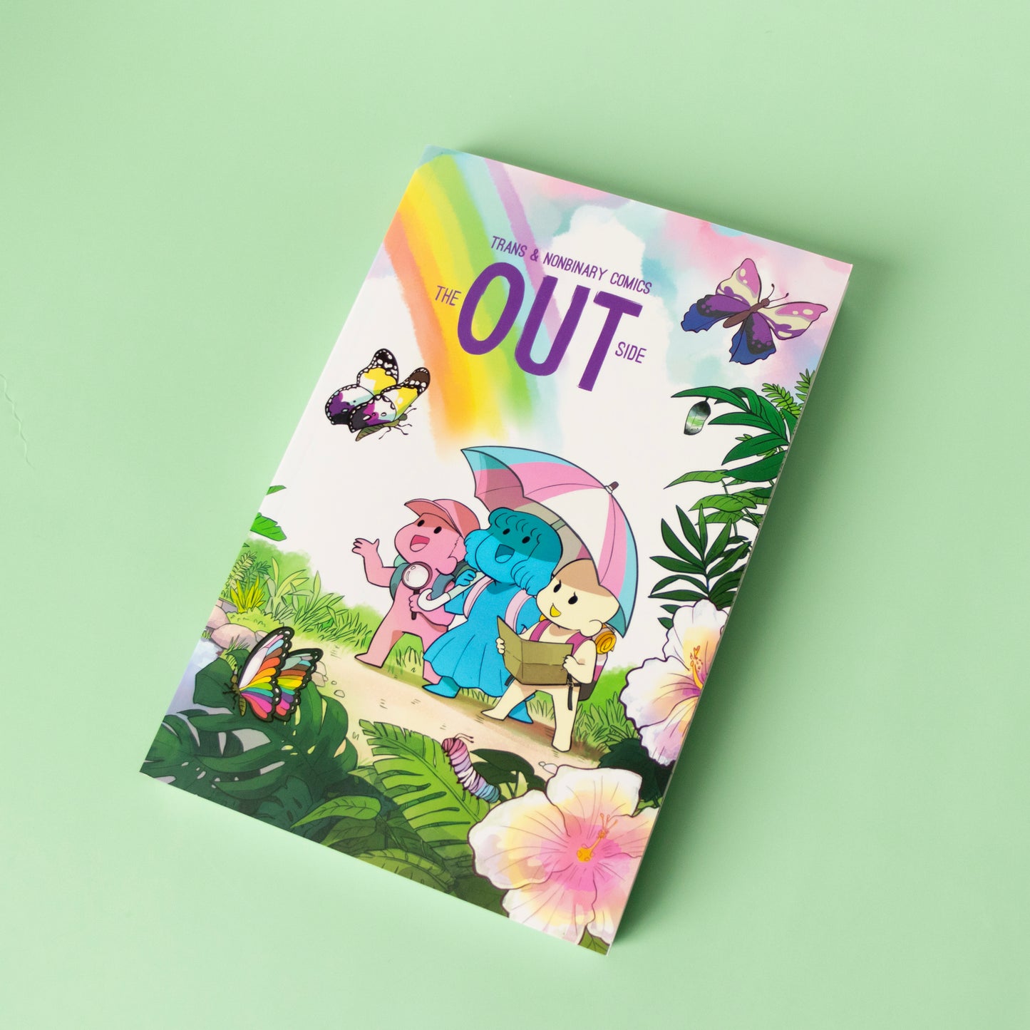 The Out Side: Trans & Nonbinary Comics by The Kao, Min Christensen, David Daneman