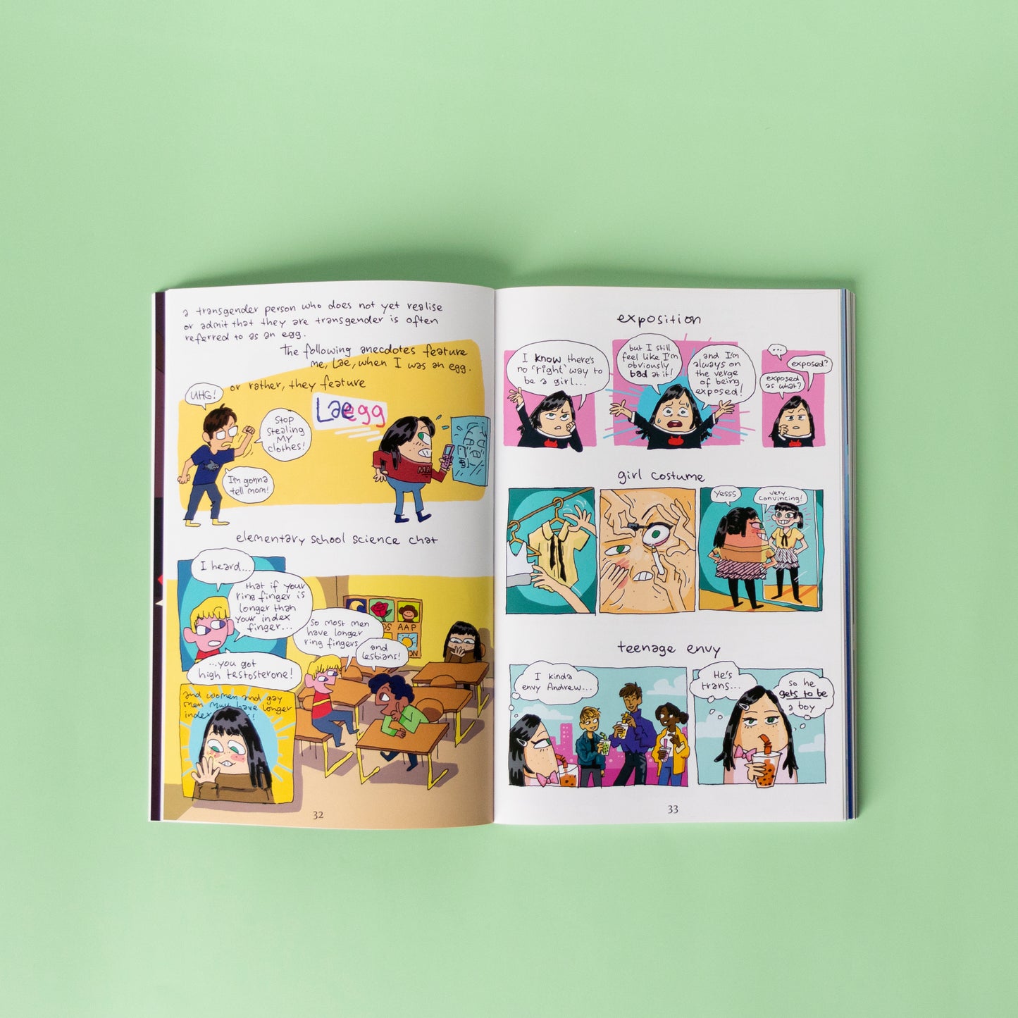 The Out Side: Trans & Nonbinary Comics by The Kao, Min Christensen, David Daneman