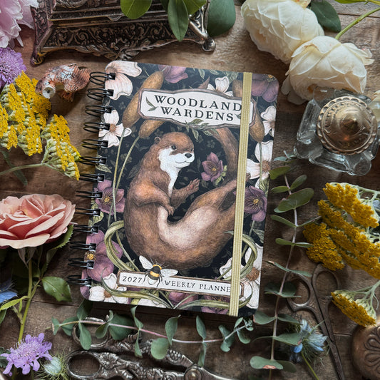 Woodland Wardens 2027 Weekly Planner by Jessica Roux