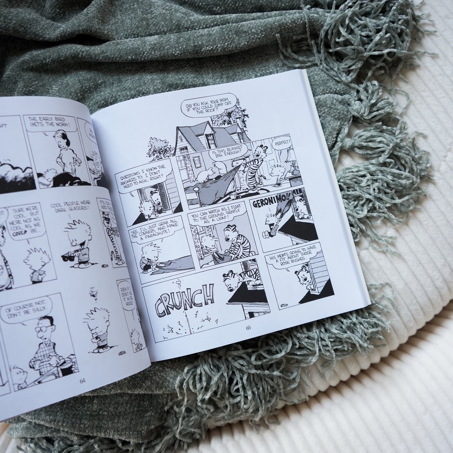 Calvin and Hobbes by Bill Watterson, G. B. Trudeau