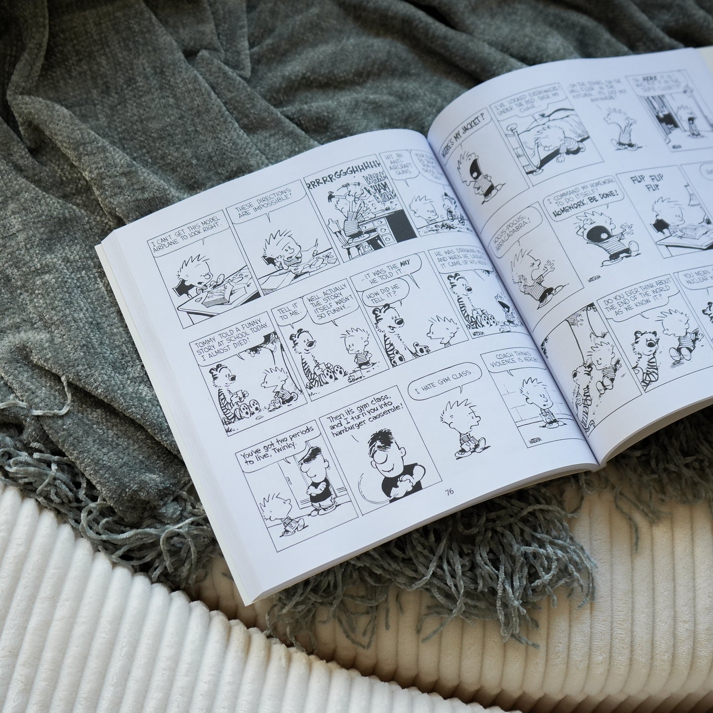 Calvin and Hobbes by Bill Watterson, G. B. Trudeau
