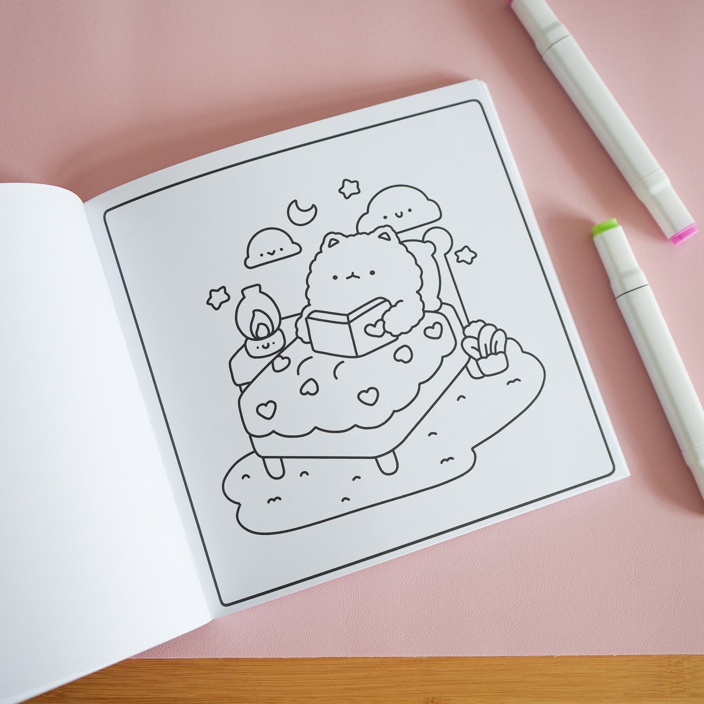 Cute and Cozy Coloring: Cheery by Becky Cas