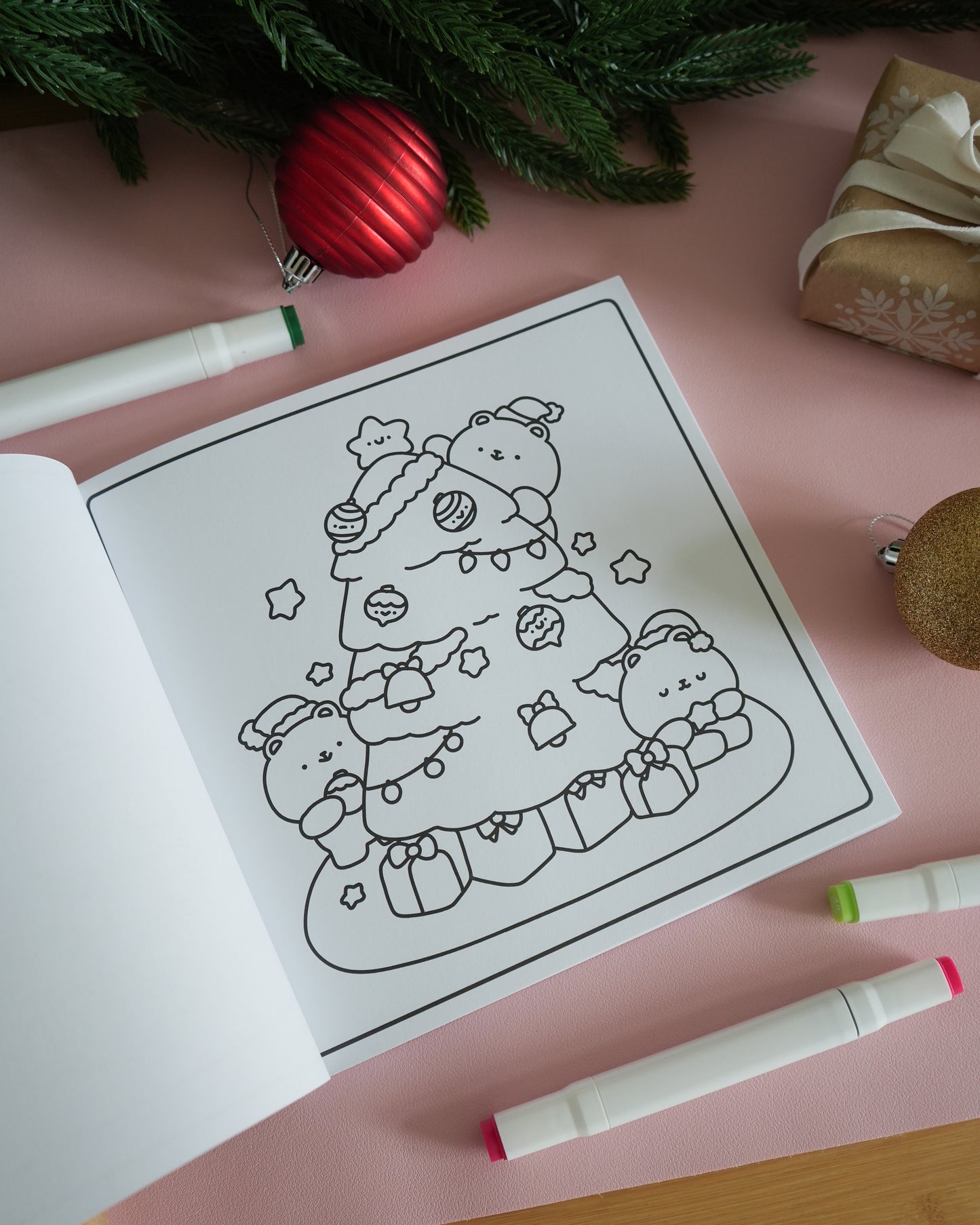Cute and Cozy Coloring: Merry by Becky Cas