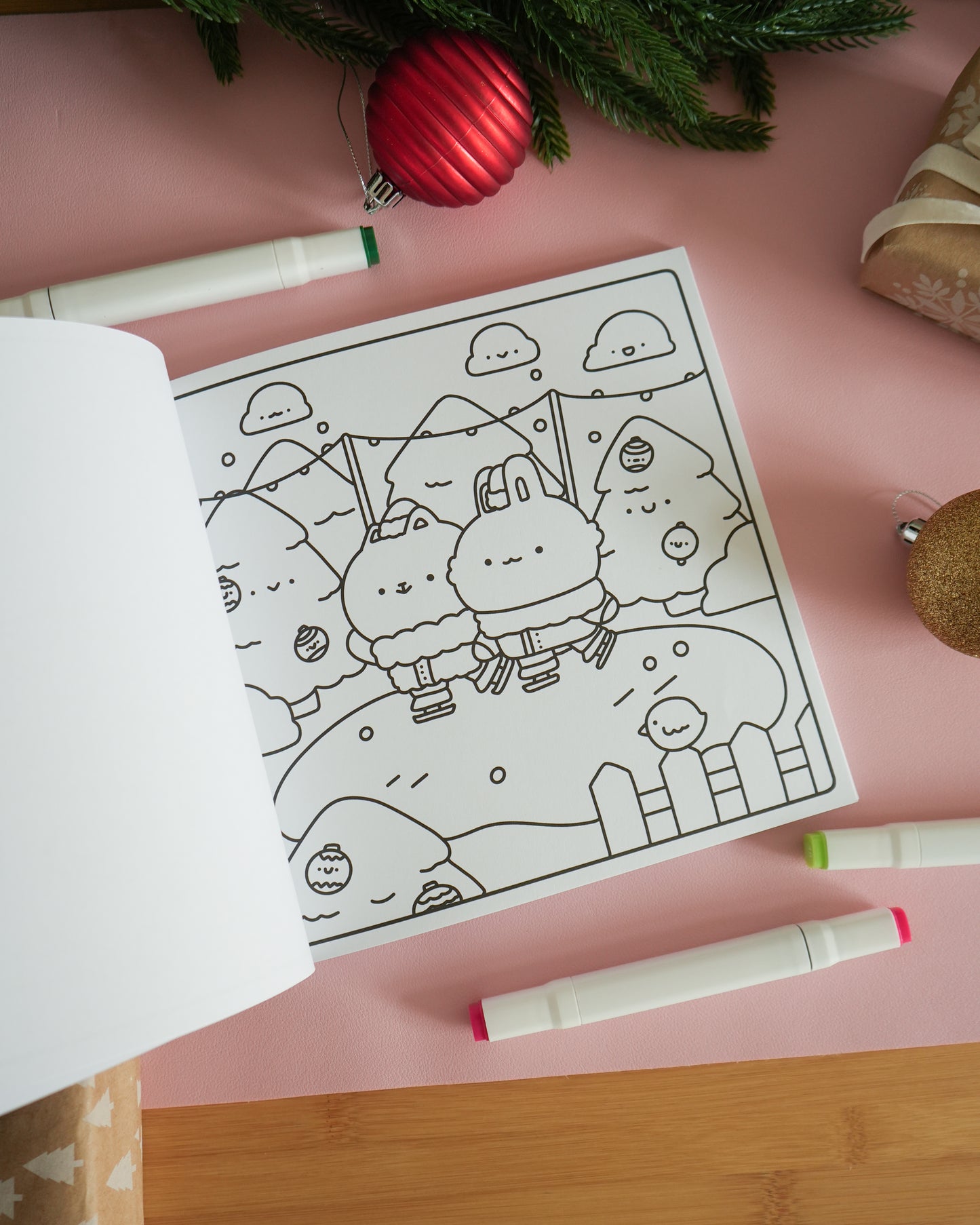 Cute and Cozy Coloring: Merry by Becky Cas