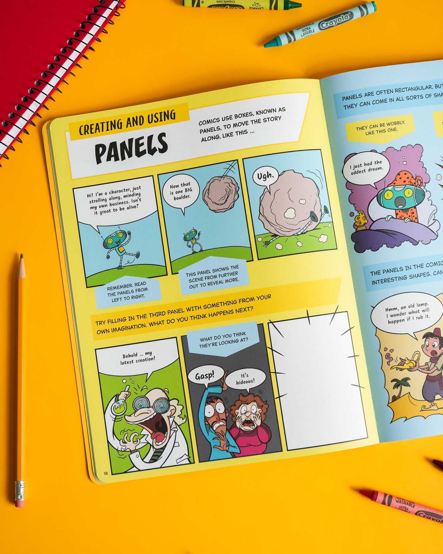 Create Your Own Comics! By Ned Hartley, Alex Lopez