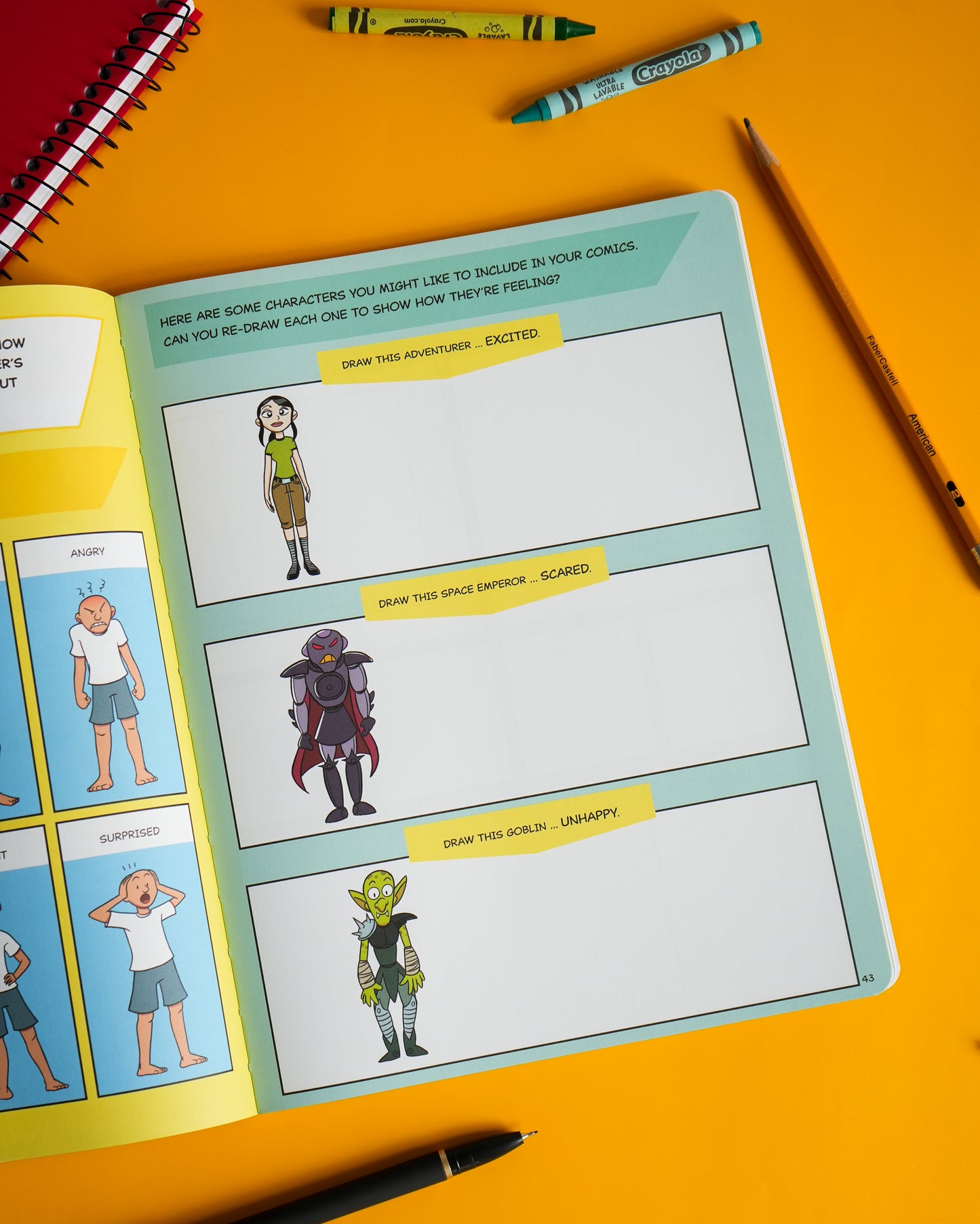 Create Your Own Comics! By Ned Hartley, Alex Lopez