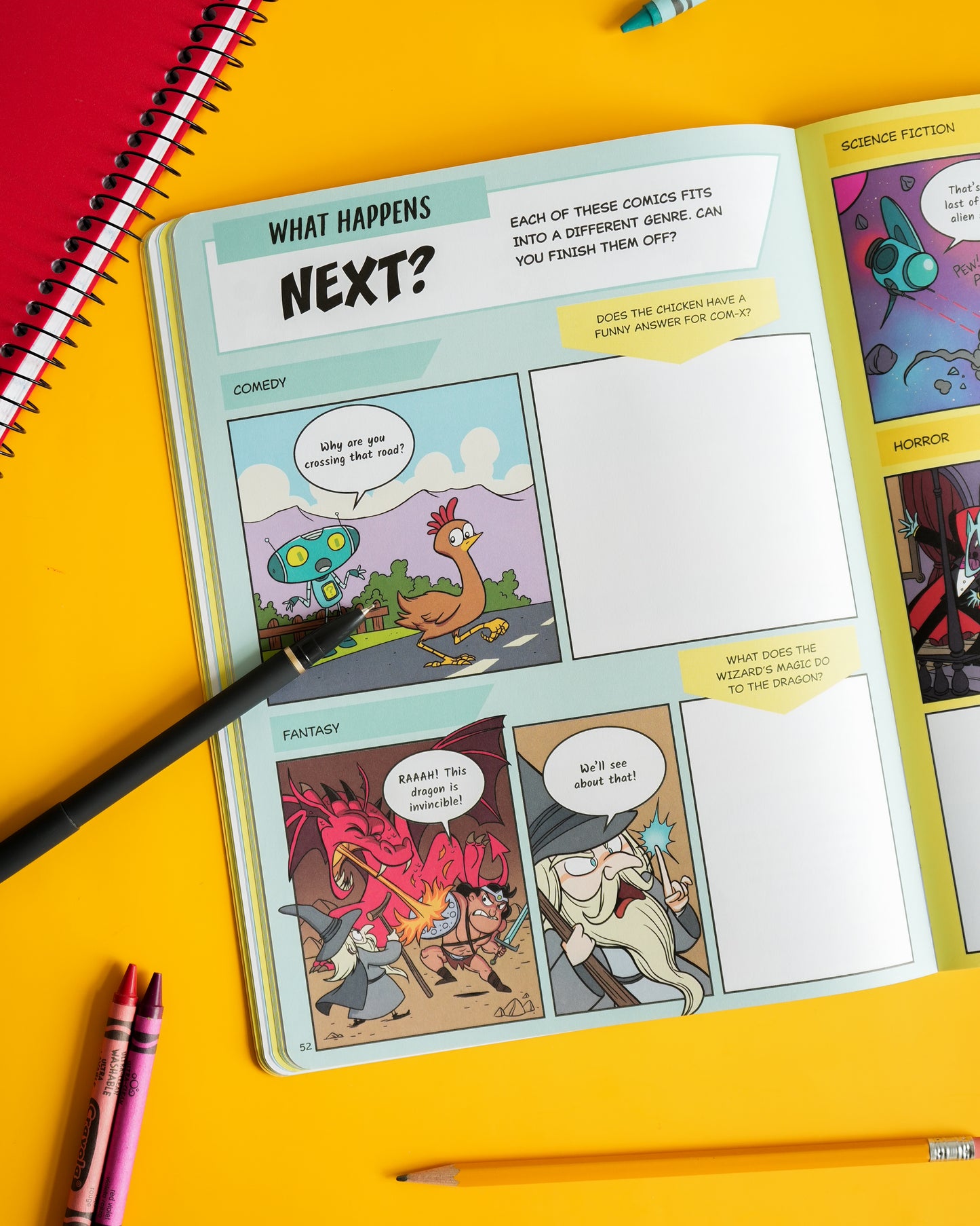 Create Your Own Comics! By Ned Hartley, Alex Lopez