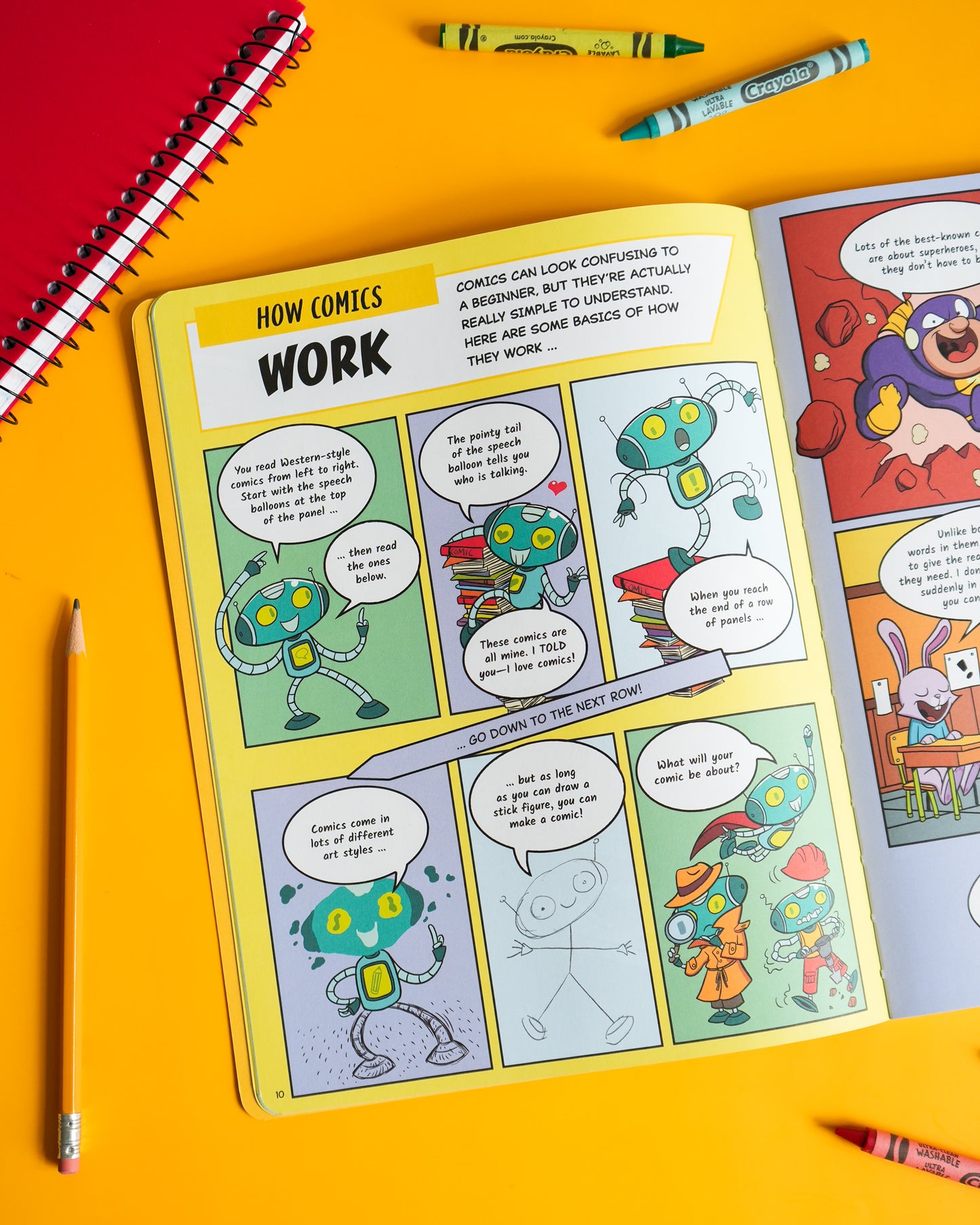 Create Your Own Comics! By Ned Hartley, Alex Lopez