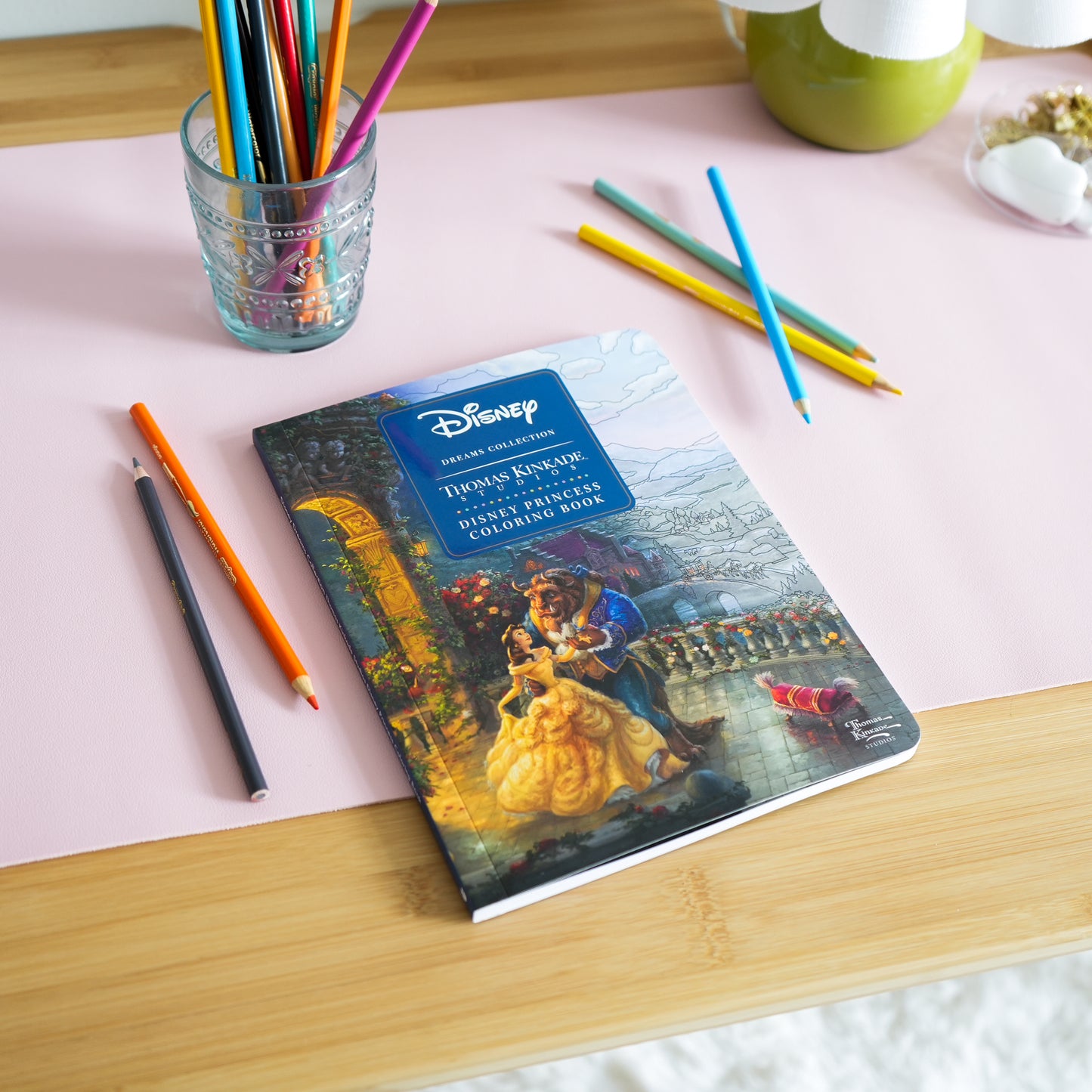 Disney Dreams Collection Thomas Kinkade Studios Disney Princess Coloring Book