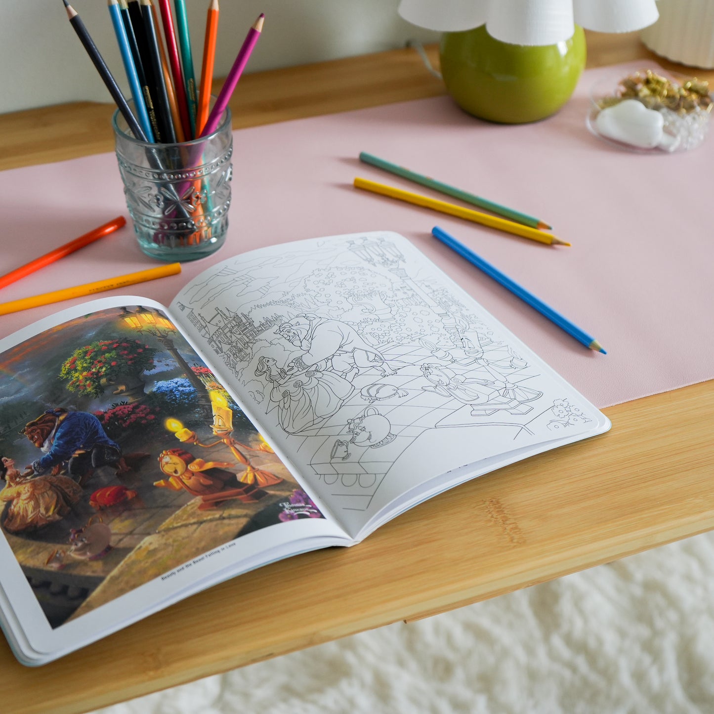 Disney Dreams Collection Thomas Kinkade Studios Disney Princess Coloring Book