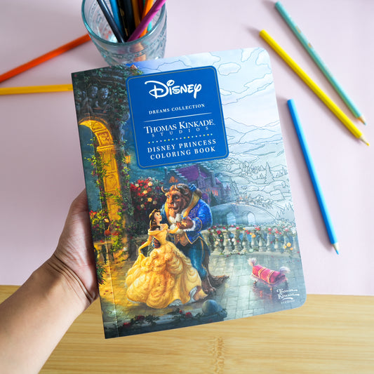 Disney Dreams Collection Thomas Kinkade Studios Disney Princess Coloring Book