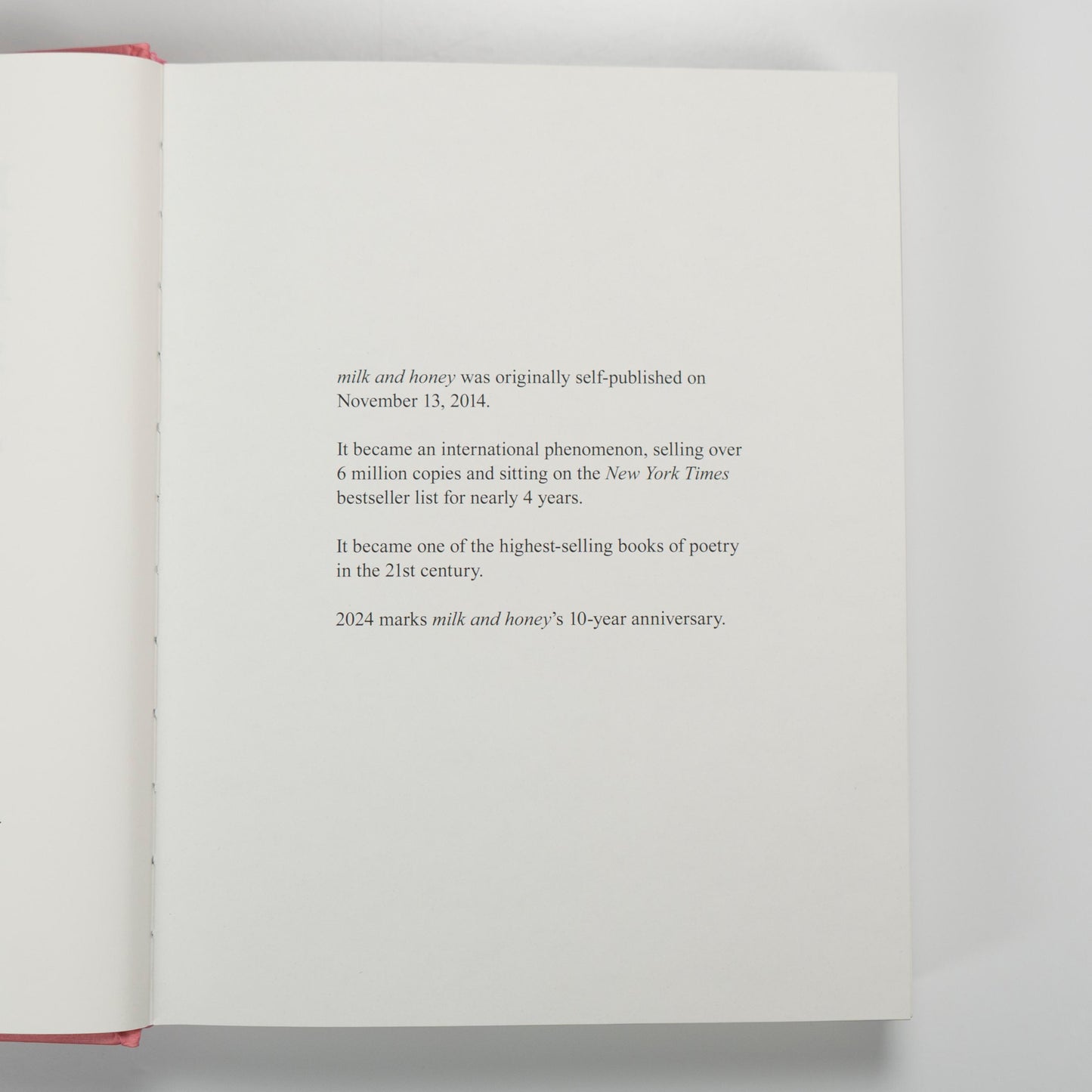 Milk and Honey 10th Anniversary Collector's Edition by Rupi Kaur