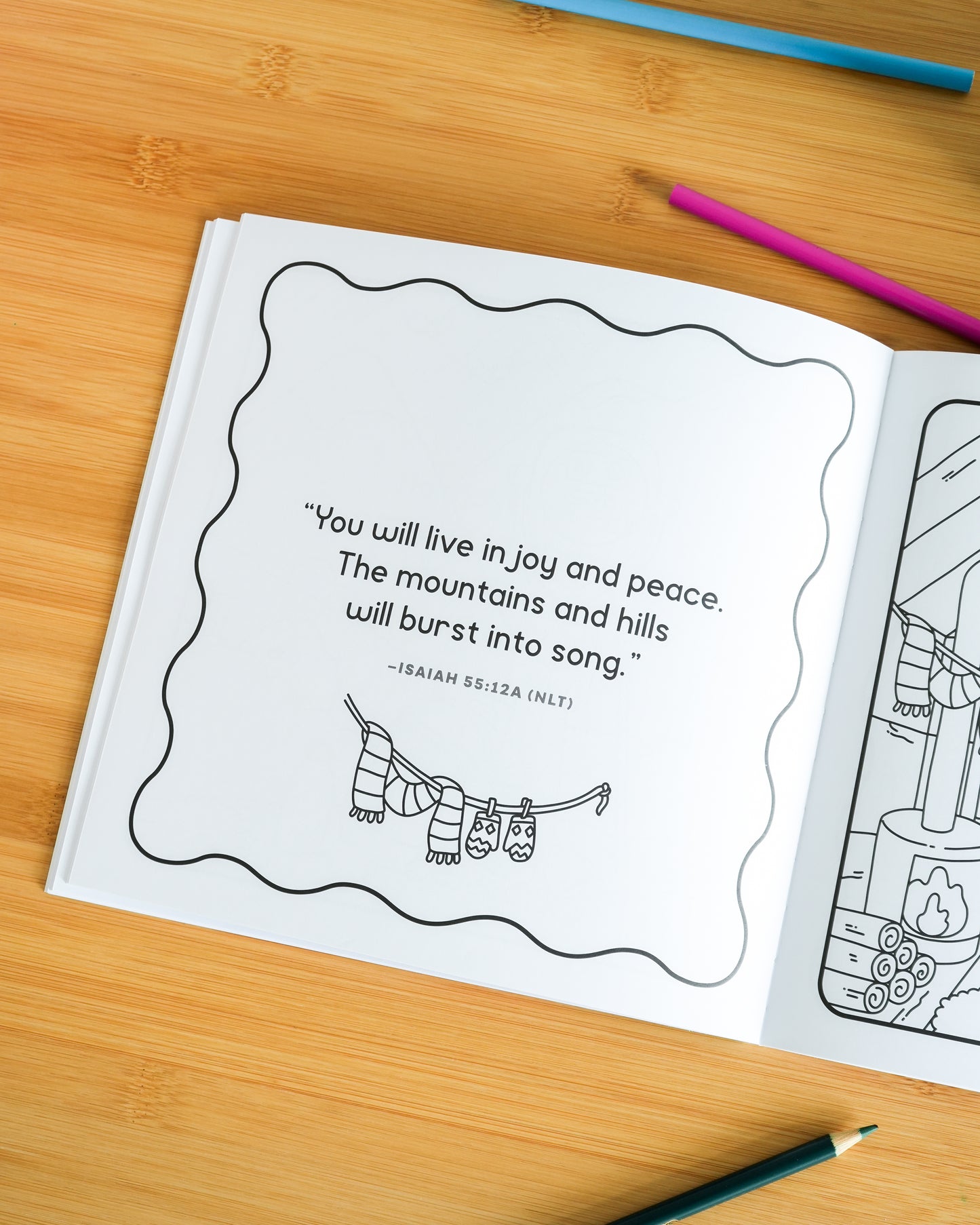 Simple Gifts Christian Coloring: Peaceful Places by Adley Byrd, Amen Editions