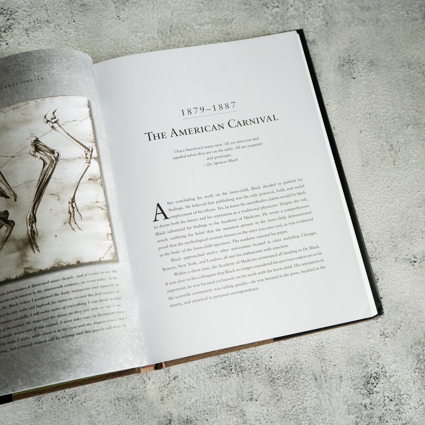 The Ressurectionist: The Lost Work of Dr. Spencer Black by E. B. Hudspeth