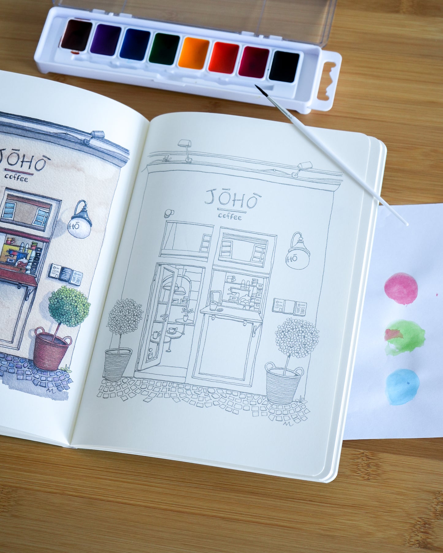 Urban Anna Coloring Book: A Whimsical World by Astrid Wielinga