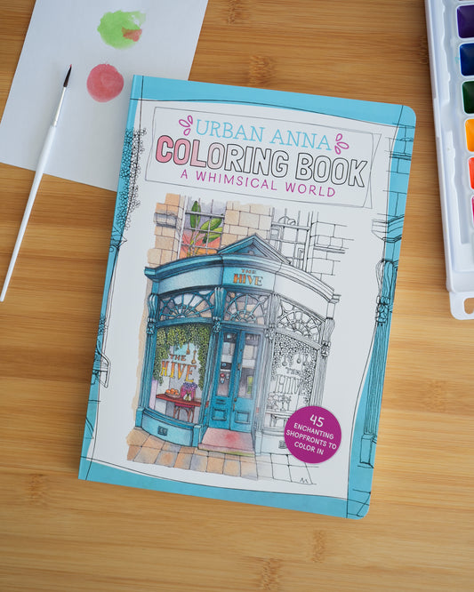 Urban Anna Coloring Book: A Whimsical World by Astrid Wielinga