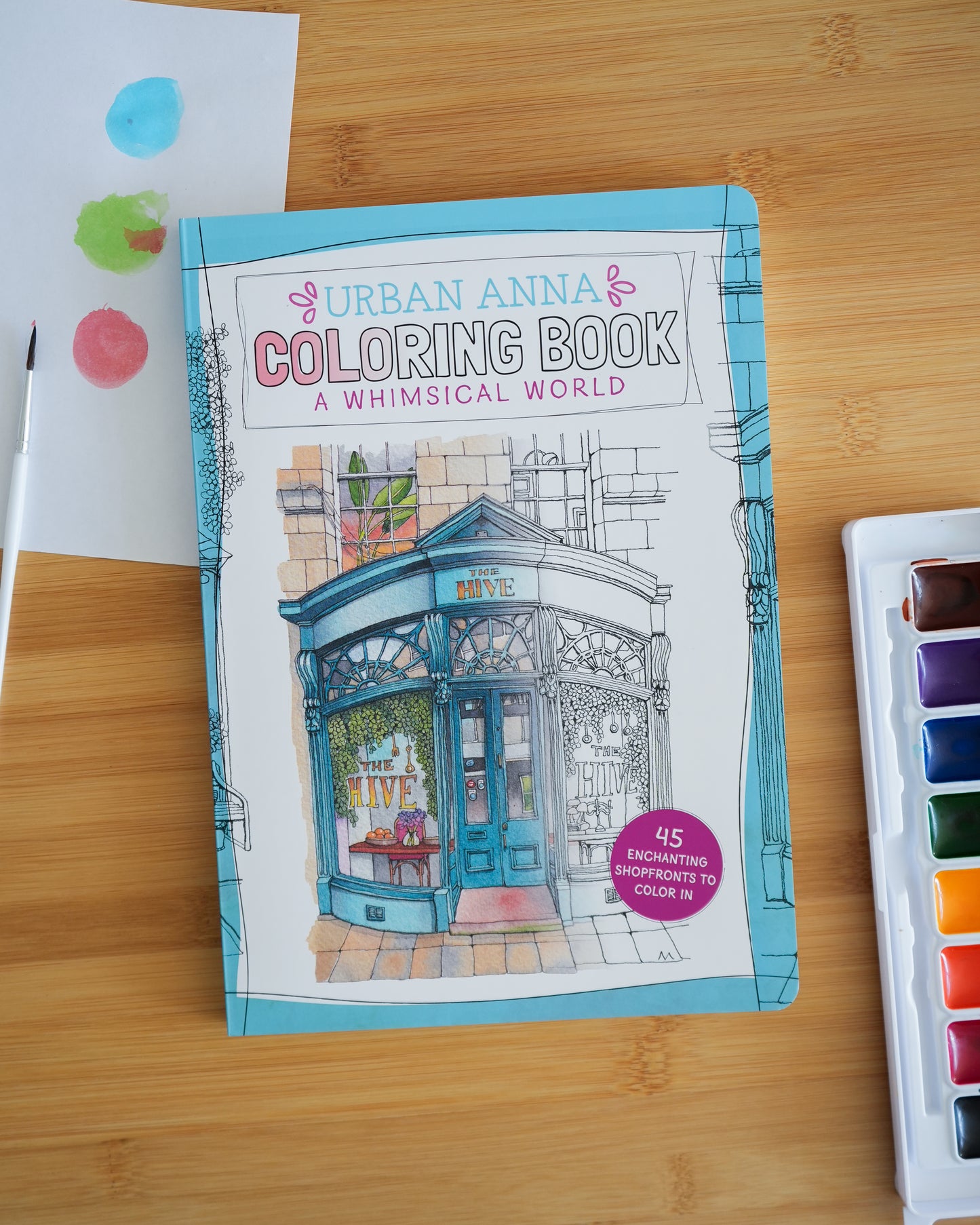 Urban Anna Coloring Book: A Whimsical World by Astrid Wielinga