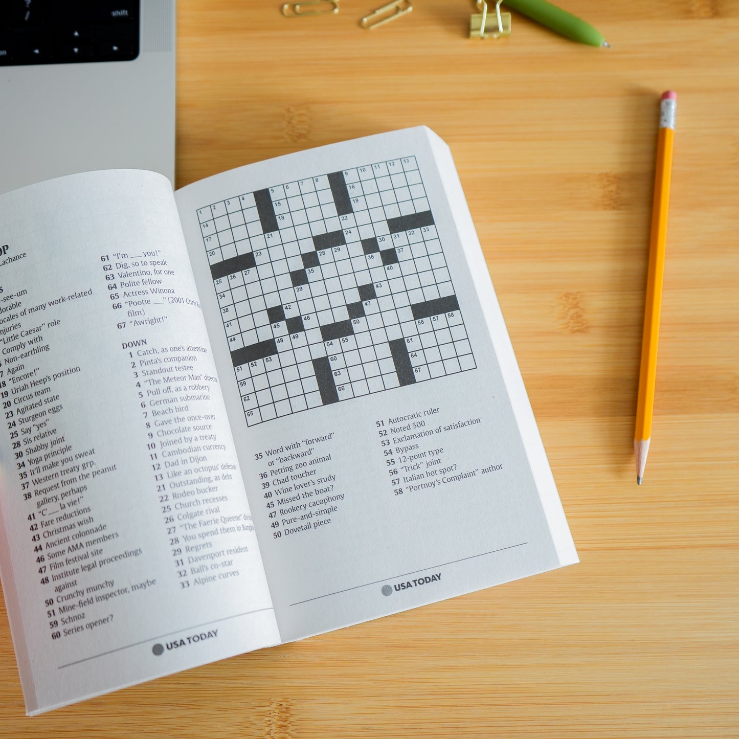 USA TODAY Crossword 2: 200 Puzzles from The Nations No. 1 Newspaper by USA TODAY